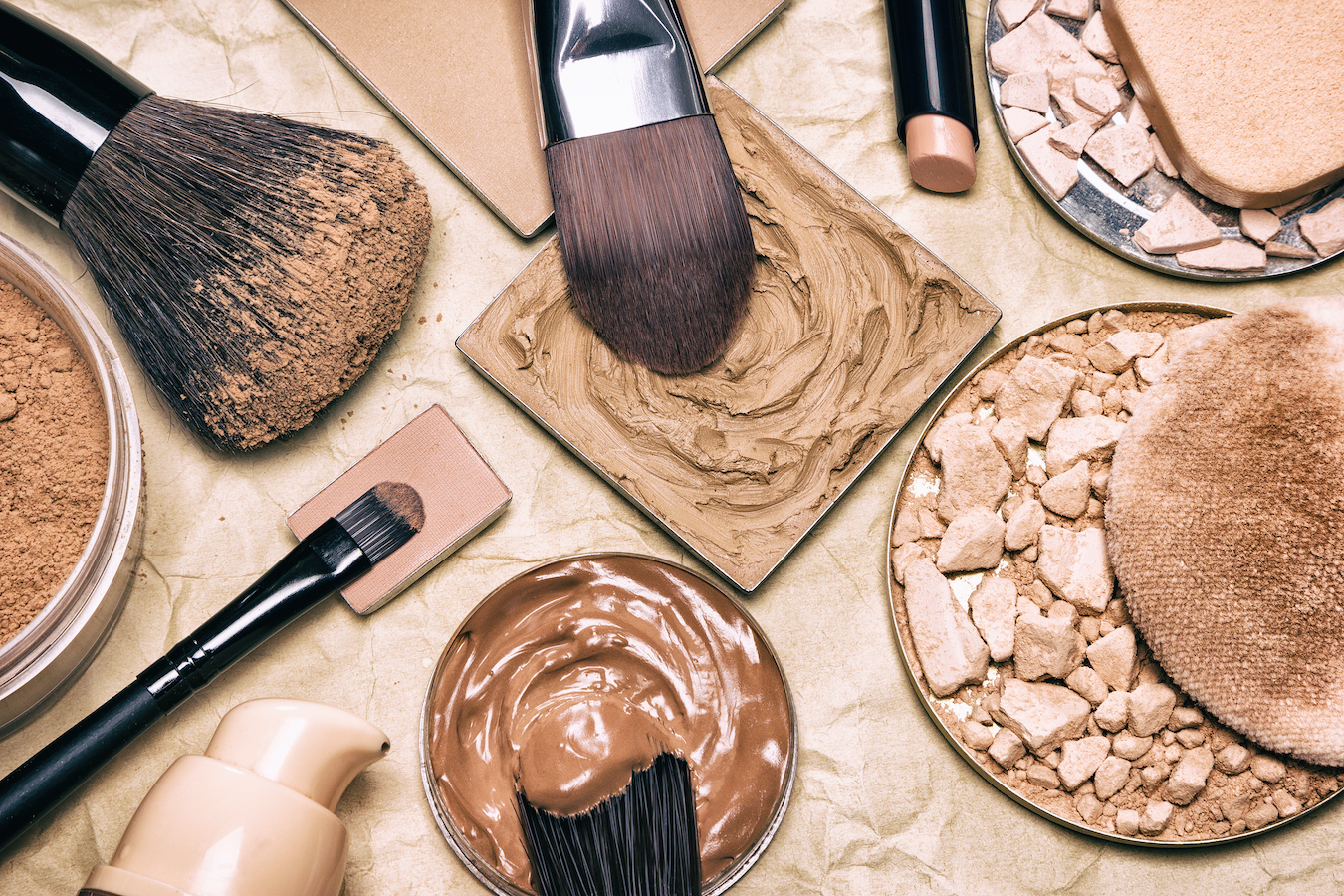 Avoid wearing makeup