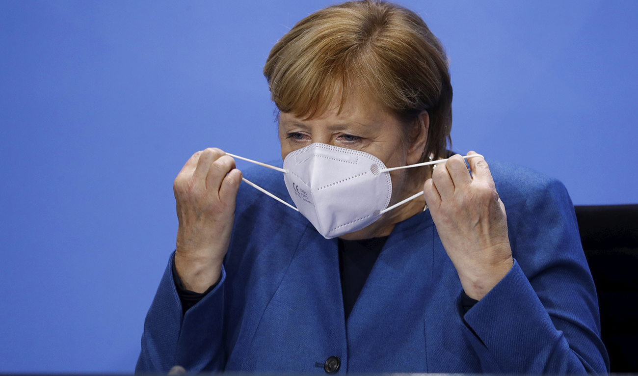 German Chancellor Angela Merkel. (AP)