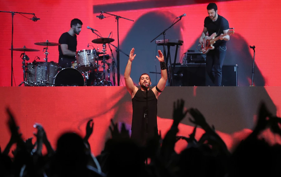 Mashrou' Leila. (Supplied)