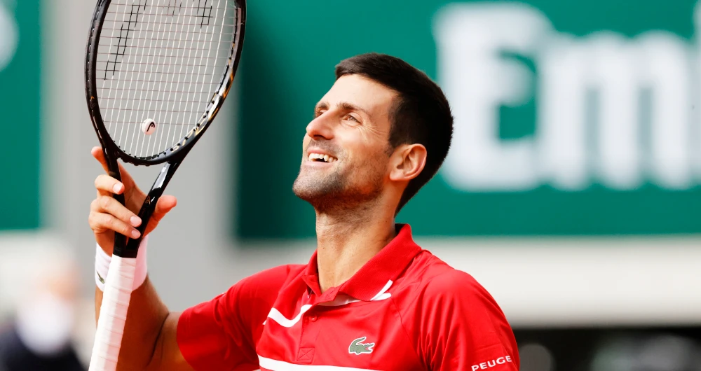 Djokovic, the 2016 champion, needed just 83 minutes to complete a 6-1, 6-2, 6-2 demolition of Lithuania’s Ricardas Berankis. (Reuters)