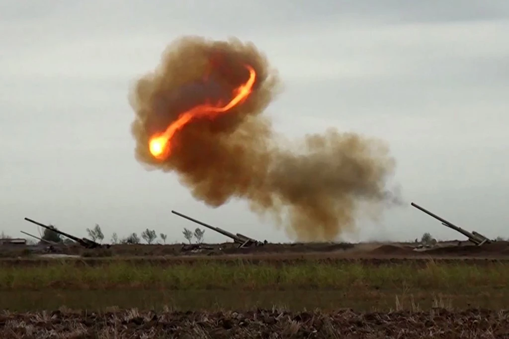 This week’s fighting is the biggest escalation in years in the decades-long dispute over the region, which lies within Azerbaijan but is controlled by local ethnic Armenian forces backed by Armenia. (AFP)