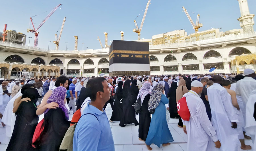 The presidency stressed the Grand Mosque’s readiness to receive pilgrims. (REUTERS)