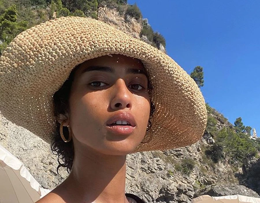 he Moroccan-Egyptian model turned 24 this week. Instagram