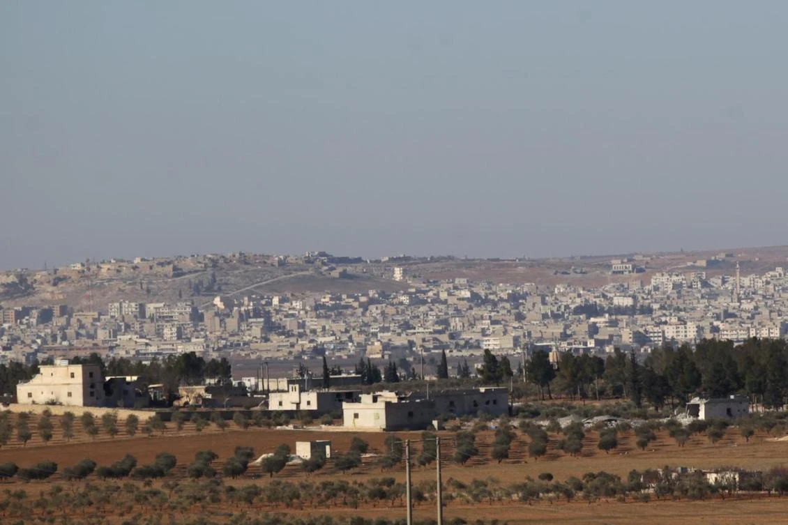 A general view shows the northern Syrian town of al-Bab, Syria February 2, 2017. Picture taken February 2, 2017. (Reuters)