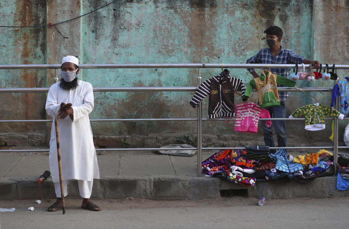 India’s coronavirus recovery rate stands at more than 84 percent. (AP)