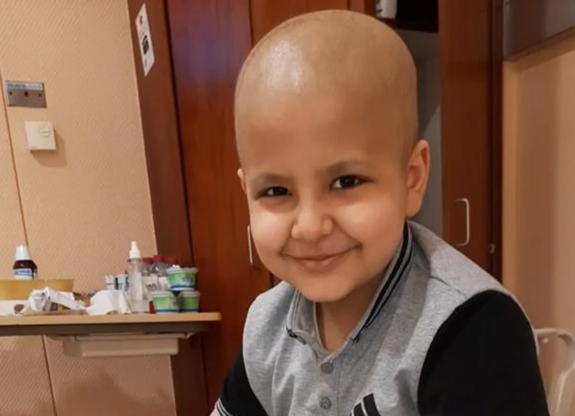Talal, 8, defies cancer, attends lessons from hospital bed while receiving chemotherapy