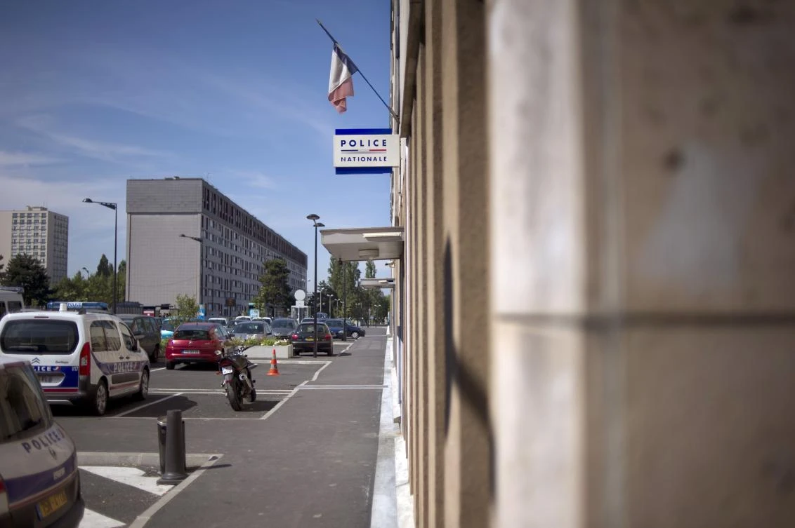 This file photo taken on July 4, 2011 shows a view of the police headquarters in Champigny-sur-Marne, east of Paris. Around forty people attacked the police station in Champigny-sur-Marne (Val-de-Marne) on October 10, 2020 evening with fireworks mortars, without causing any casualties, AFP reports. (AFP)