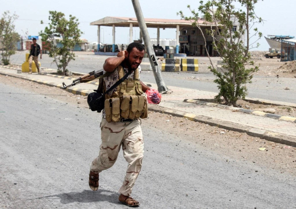 The west coast fronts also witnessed clashes with the Houthi militia, the spokesperson said. (File/AFP)