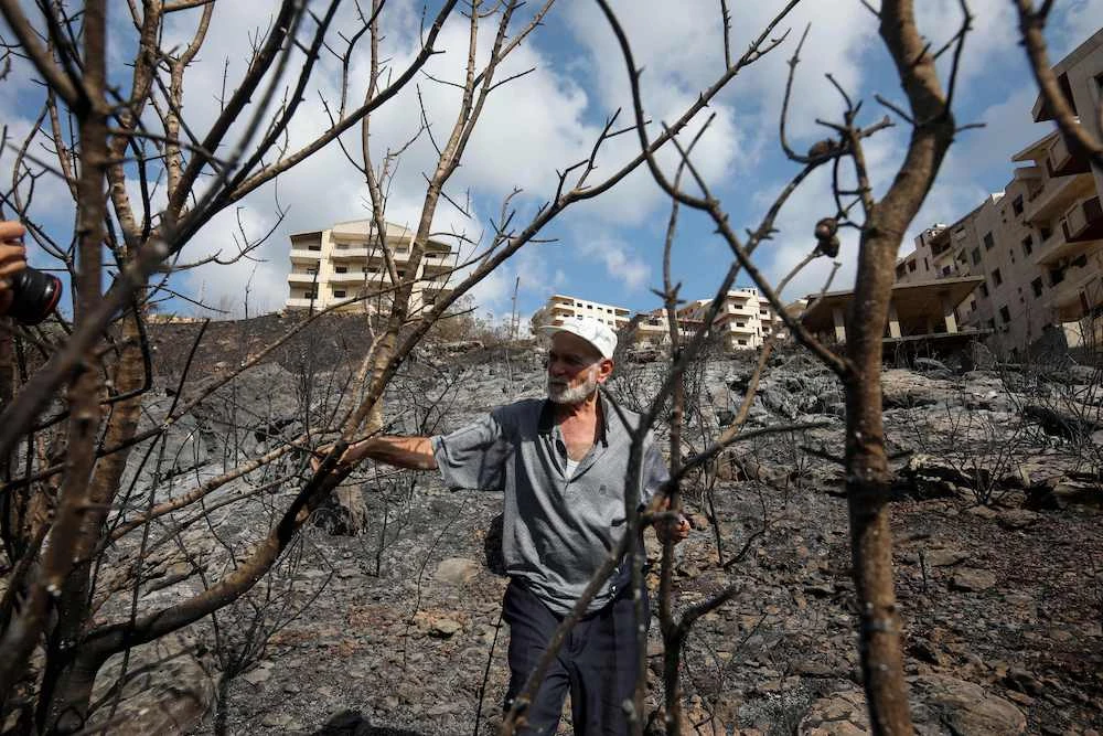 Fires brought under control in Syria, Lebanon