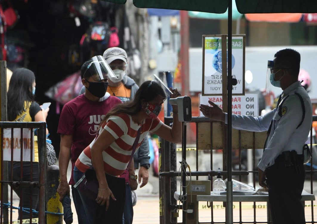 The Philippines has the highest number of coronavirus infections in Southeast Asia. (AFP)