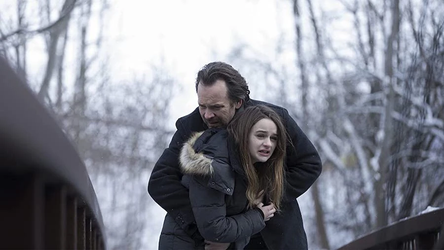 Joey King (left) stuns in ‘The Lie.’ Supplied