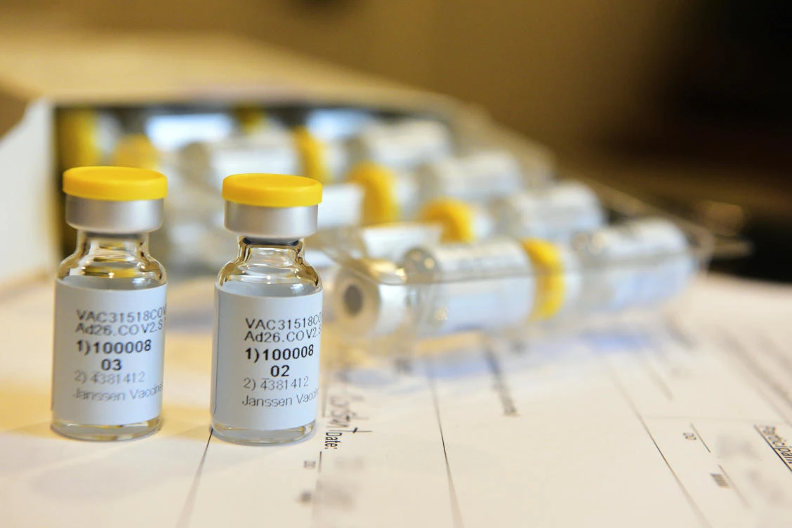 J&J last month said its vaccine candidate produced a strong immune response in an early-to-mid stage clinical trial. (Courtesy of Johnson & Johnson via AP)
