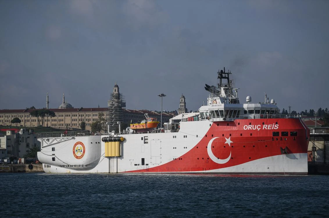 Turkish survey ship begins operations in east Mediterranean