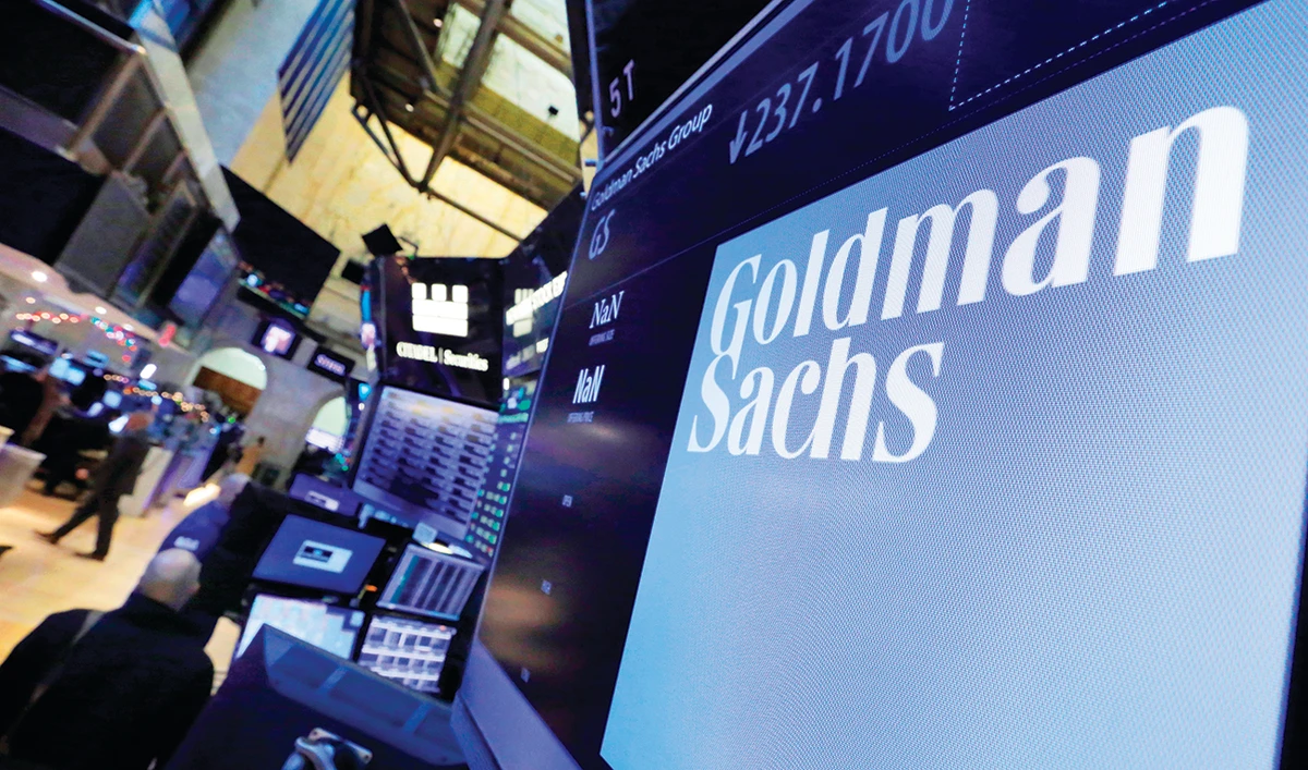 Goldman Sachs has posted its best quarterly performance in a decade. (AP)