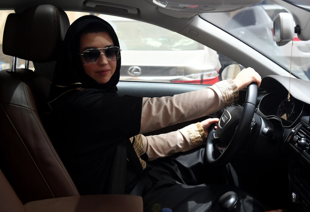 Protection offered by Saudi Arabia’s 2018 anti-harassment law enabled women to gain new freedoms without hindrance. (AFP/File Photo)