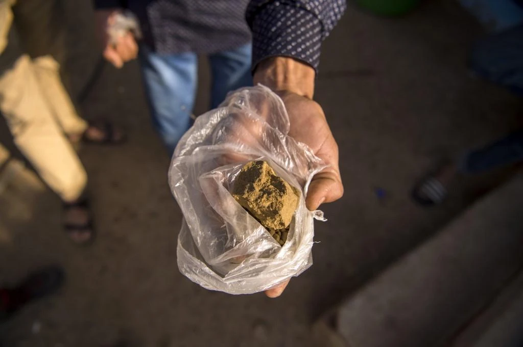 Moroccan authorities have seized almost five tons of cannabis resin from a vehicle near Casablanca and arrested the driver. (File/AFP)