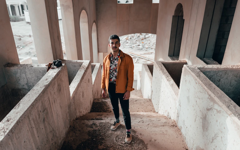 Experimental film photographer Abdullah Alhumaid has produced a piece of work called “Rats of Bat’ha,” a project capturing daily life in a Riyadh neighborhood. (Supplied/Abdullah Alhumaid)