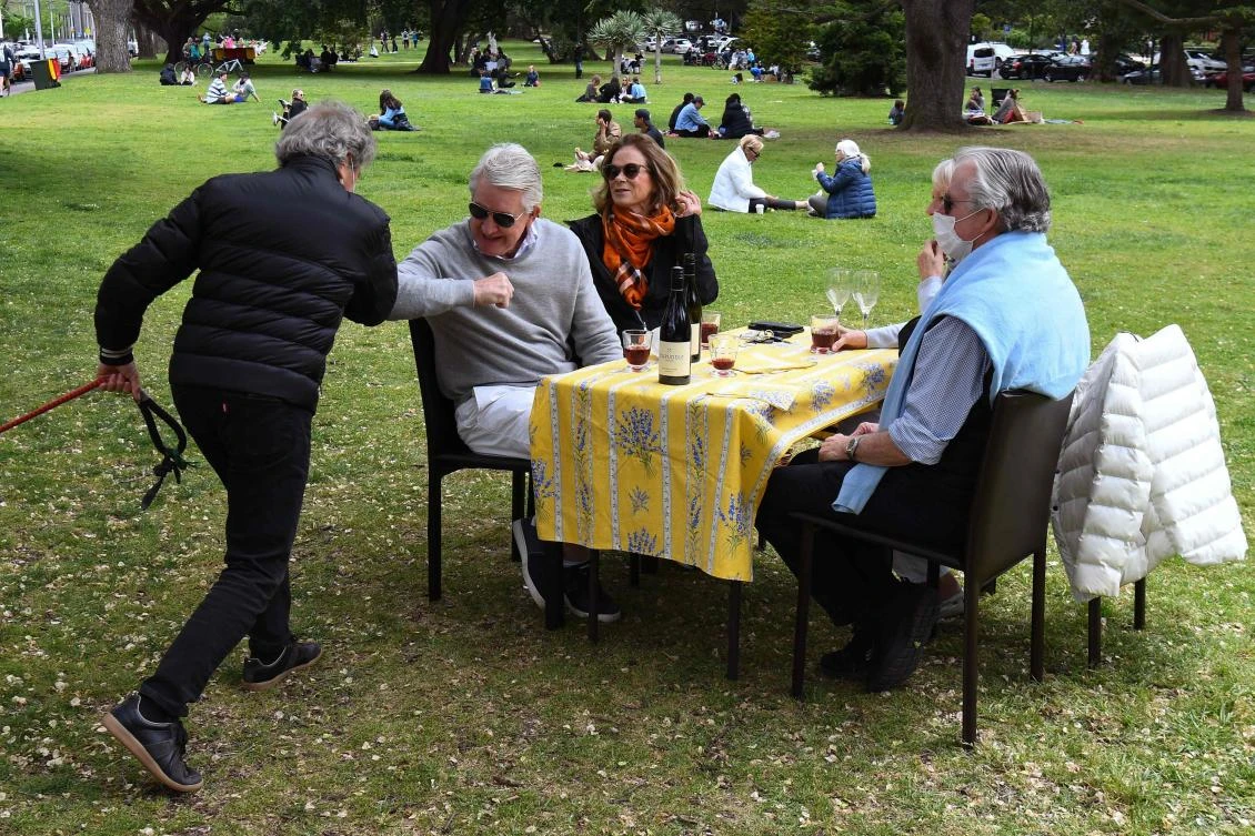 From midnight Sunday, Melbourne residents will no longer face limits on the time they can spend away from their homes. (AFP)