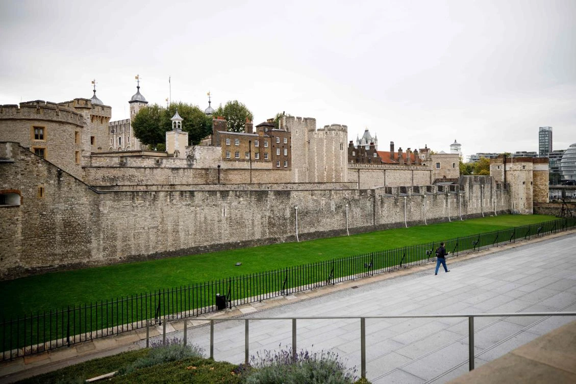 Tower of London ravens re-adapt to life after lockdown