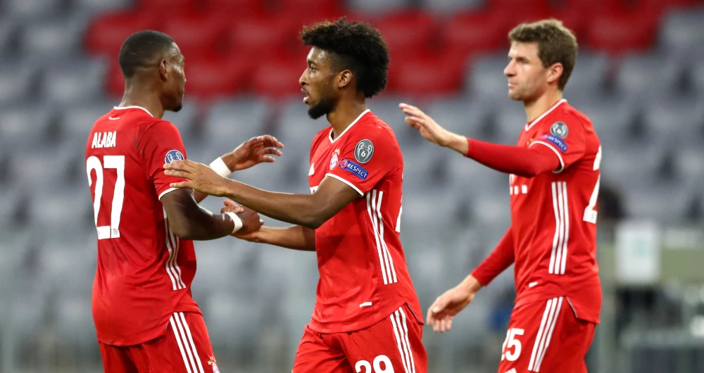 Coman strikes again as Bayern open title defense by routing Atletico