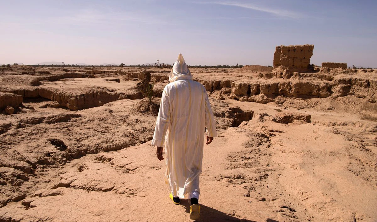 Drought have drained reservoirs in southern Morocco, threatening crops. (AFP)