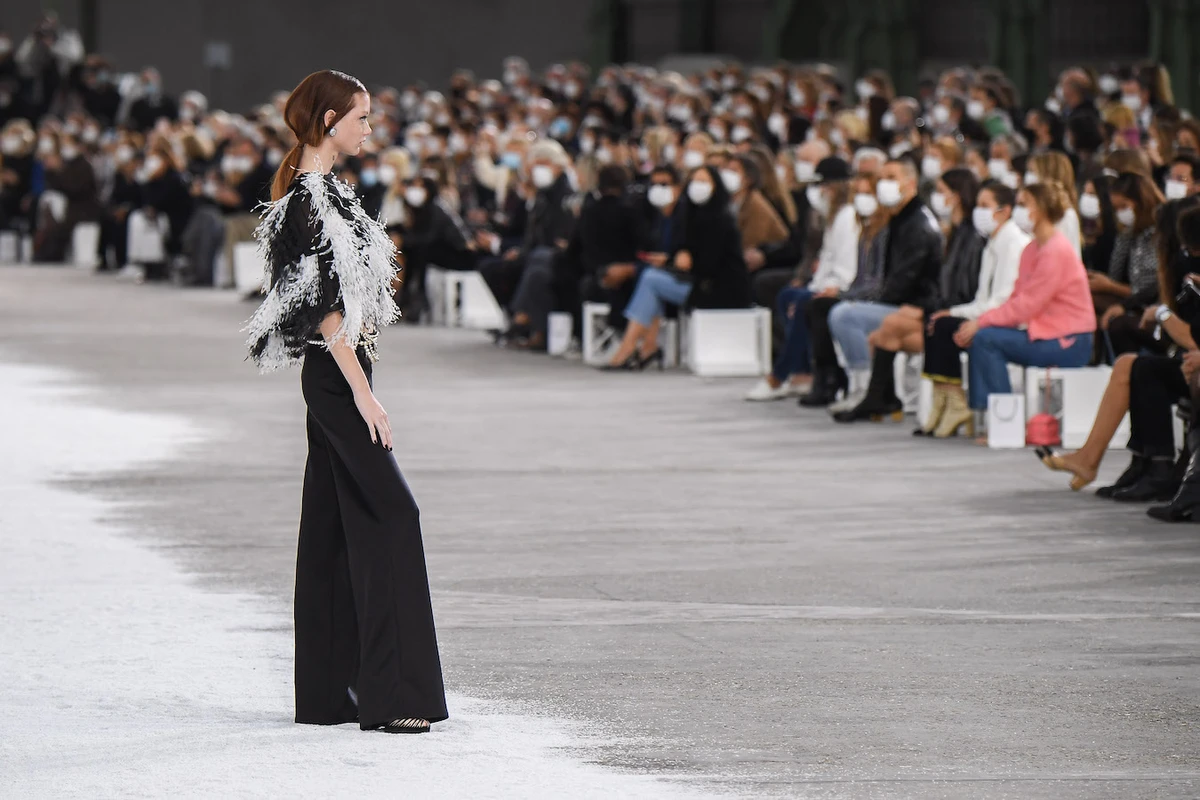 The international fashion weeks in New York, Paris, London and Milan recently were a mix of physical shows and digital presentations. (Getty)