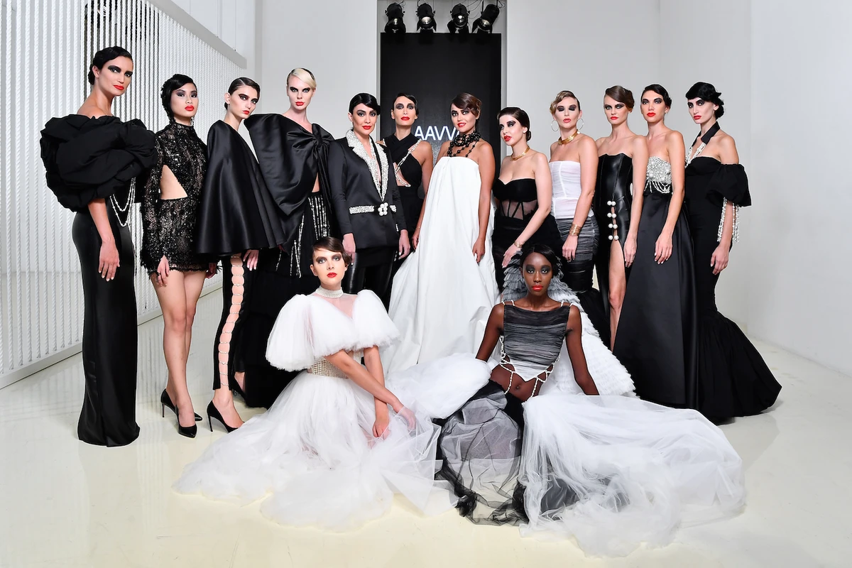 Lebanese-Brazilian label presents new UAE-inspired collection at Arab Fashion Week