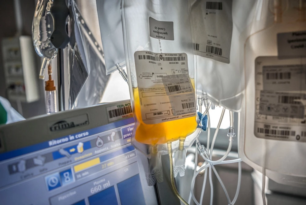 The study of 464 COVID-19 patients in India found that people who received plasma infusions were not less likely to die or progress to a more severe form of the disease. (Reuters/File Photo)