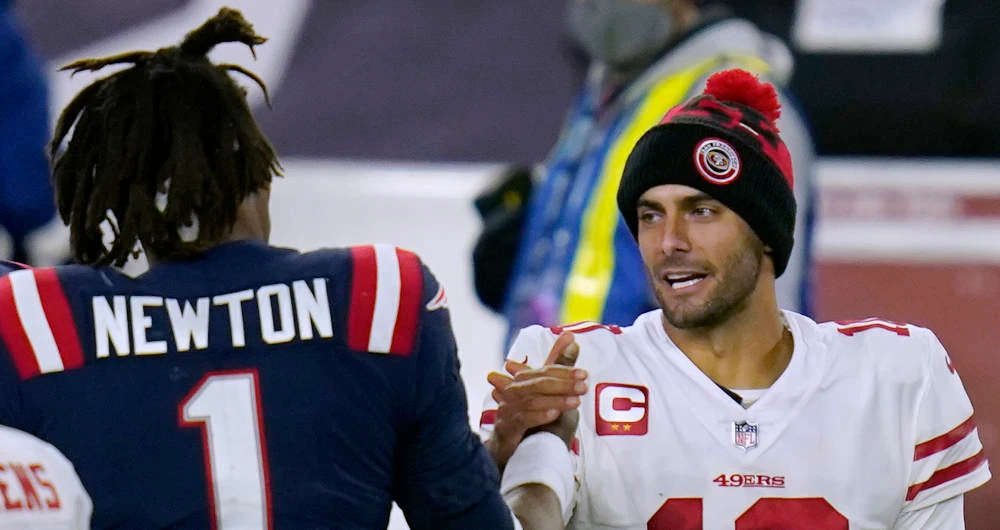 Garoppolo shines in return to NE; Niners crush Patriots 33-6