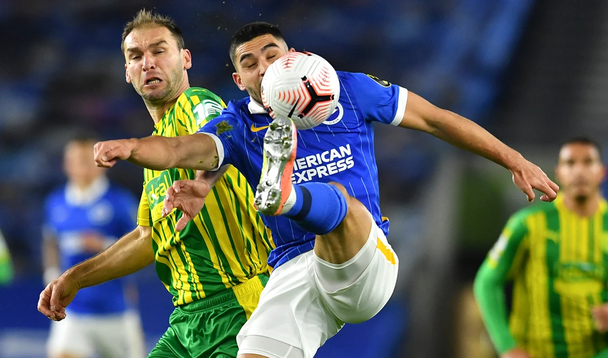 West Brom score late to frustrate Brighton