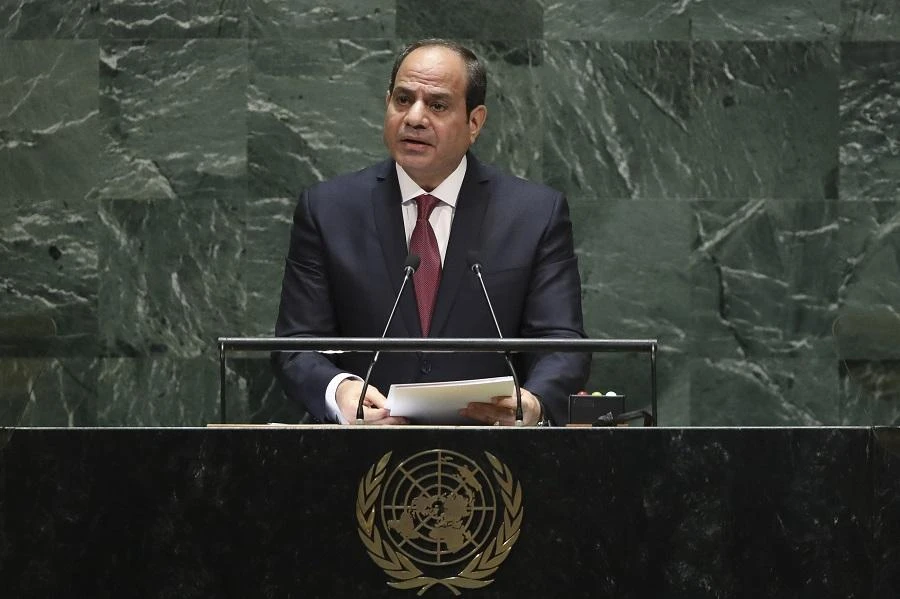 Egypt’s El-Sisi says freedom of expression stops at offending more than 1.5 billion people