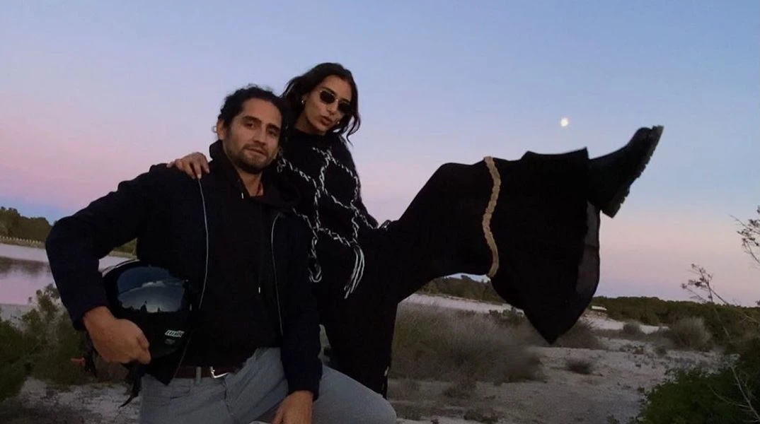 The proposal took place on a beach in Formentera, an island in Spain. (Instagram)
