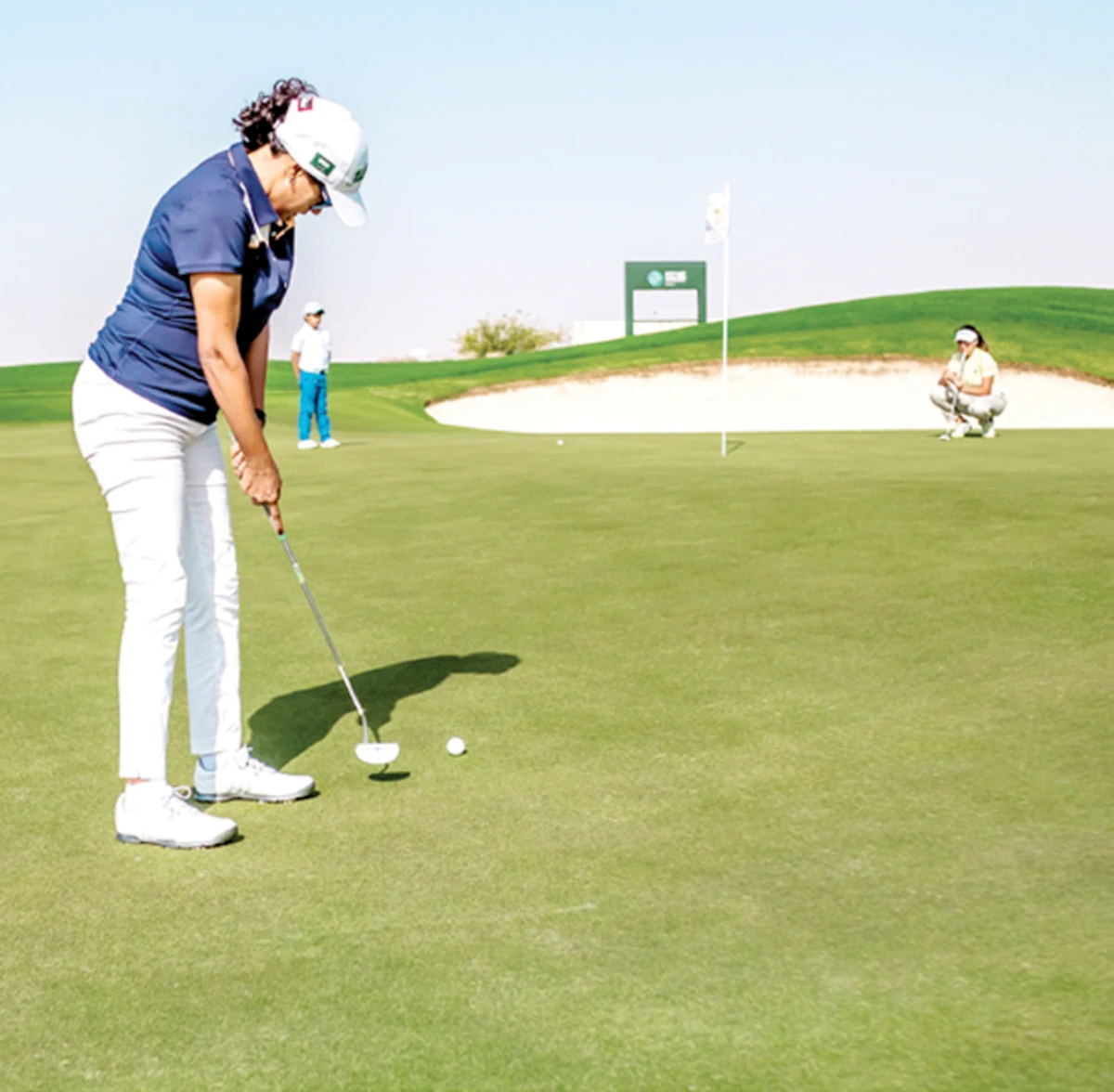 Saudi women get in the swing for golf  glory