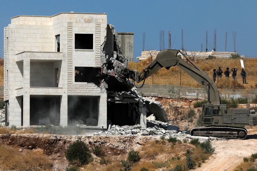 Europeans’ weak approach to Israeli demolitions