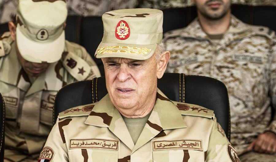 Egyptian army Chief of Staff Mohamed Farid. (AFP)