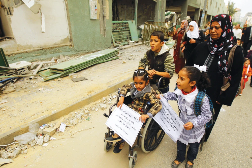 Coronavirus disrupts lives of Middle East’s children with special needs