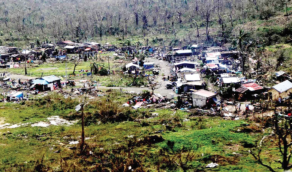 Typhoon lashes Philippines as more than 2m affected