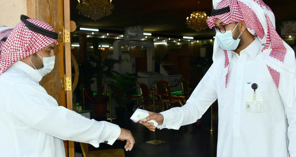 348,510 people have now contracted COVID-19 in Saudi Arabia. (SPA)