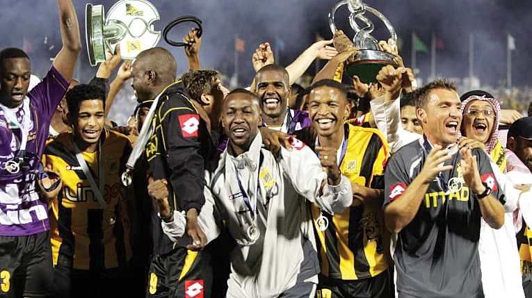 Al-Ittihad after winning back-to-back Asian Champions League titles in 2005. The Jeddah-based football club marked the 15th anniversary of its successive titles. (Photo courtesy: afc.com)
