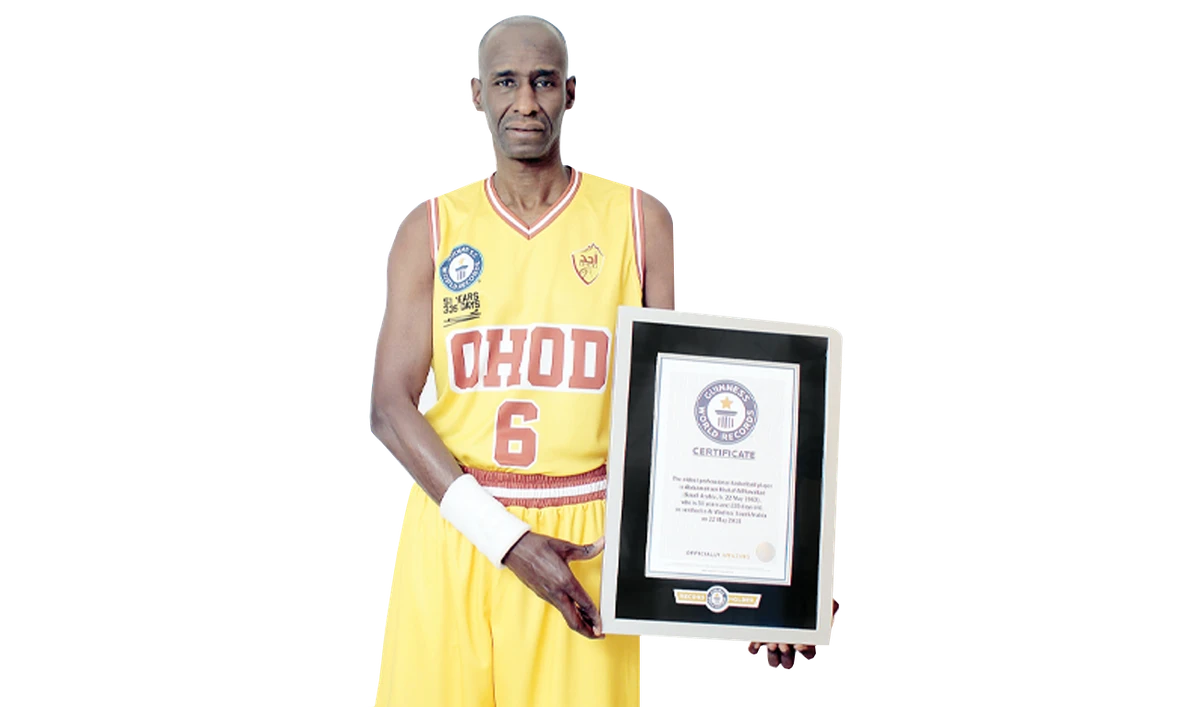 One for the record books: the world’s oldest pro basketball player is a Saudi