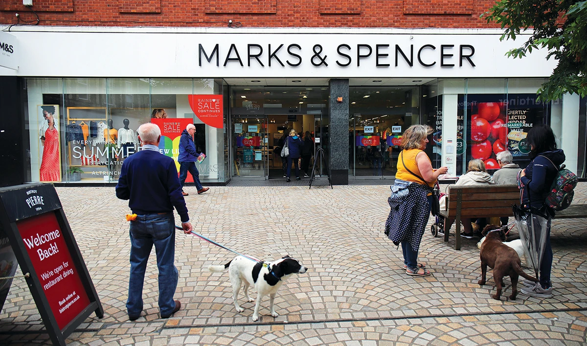 M&S slides to first loss as pandemic hits sales