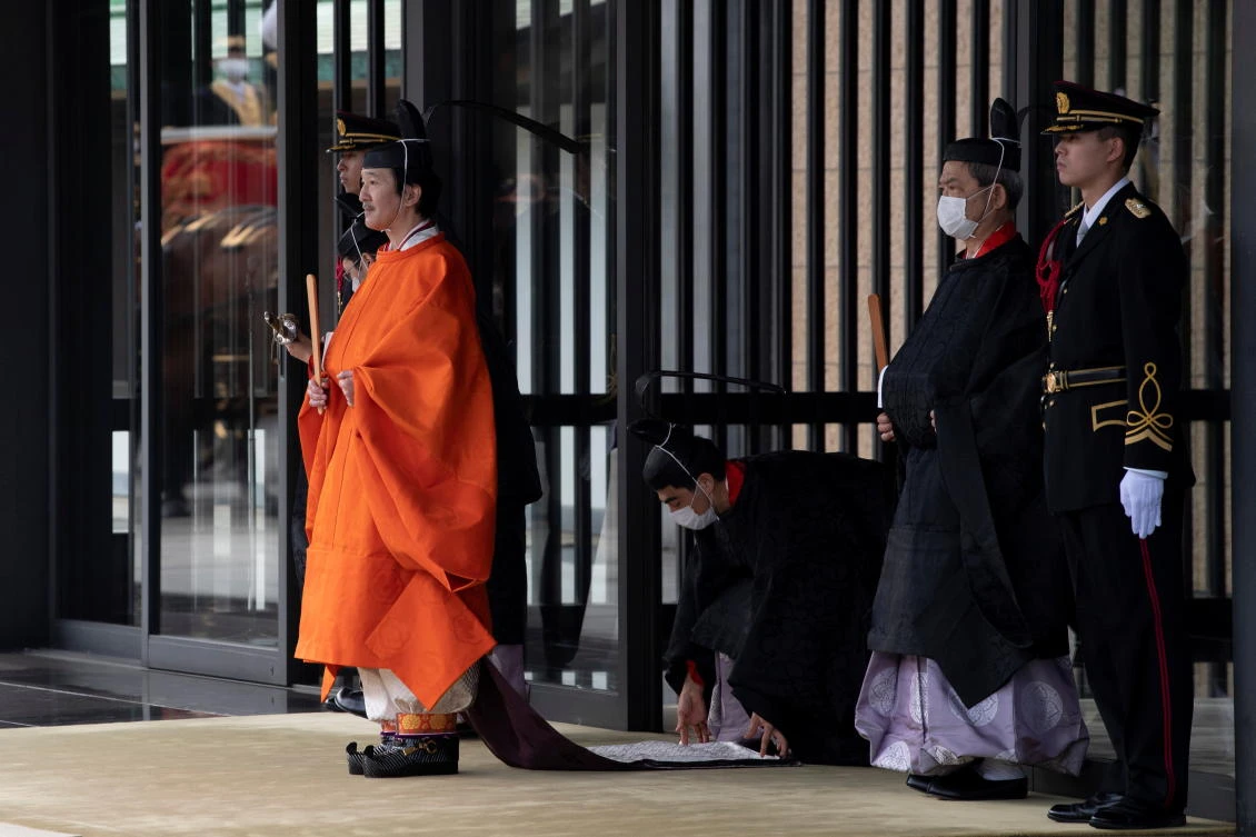 Japan emperor’s brother proclaimed first in line to throne