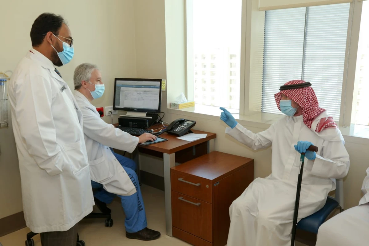 The procedure was done at the King Faisal Specialist Hospital and Research Centre (KFSHRC) in Riyadh. (SPA)