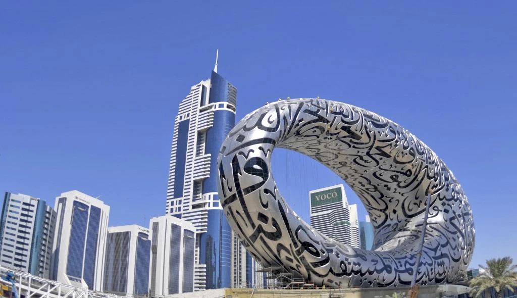 Dubai’s non-oil private sector registered the slowest output growth in five months. (AFP)