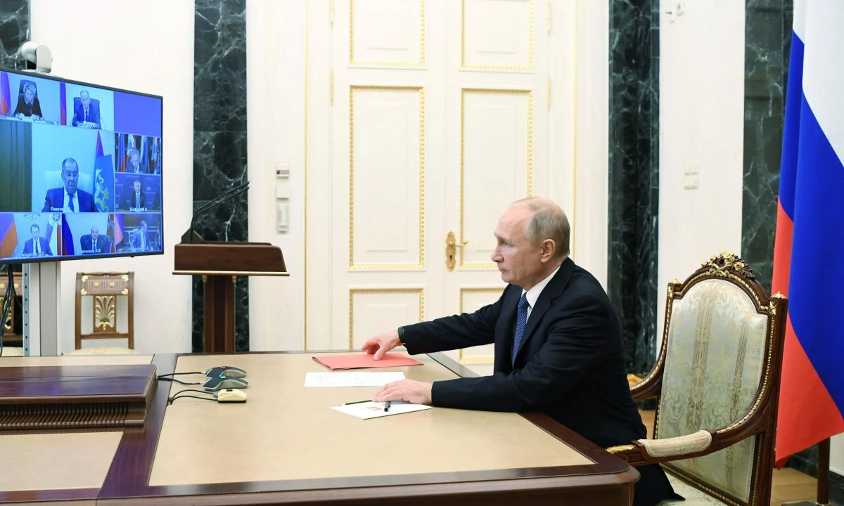 Russian President Vladimir Putin has repeatedly said he will respect the choice of the American people, according to Kremlin. (Sputnik/AFP)