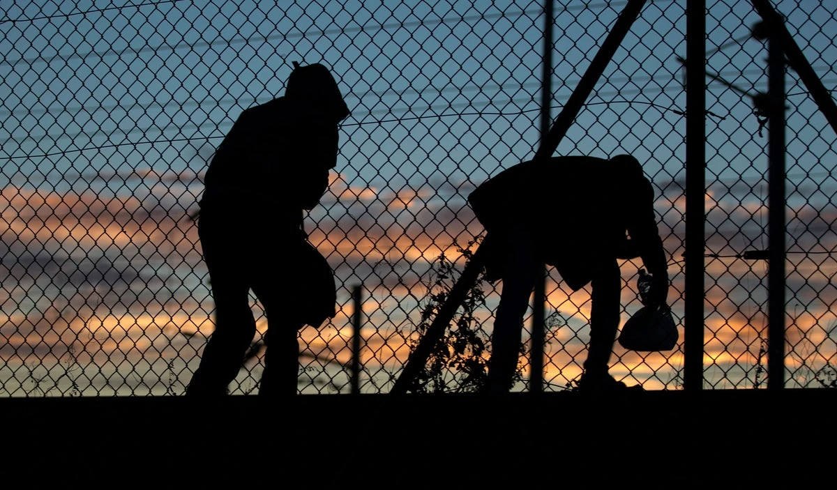 Security at the channel tunnel crossing has been a longstanding point of friction between British and French governments. (File/AP)