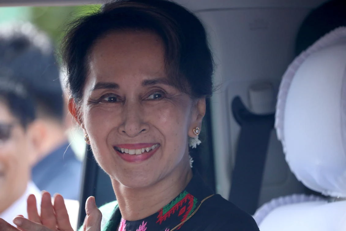 Suu Kyi’s party confident of landslide victory in Myanmar polls
