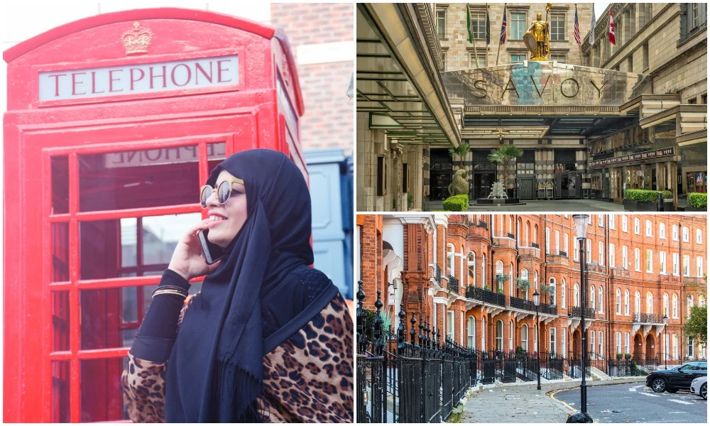 Saudis and Emiratis make up the bulk of those residing in the UK, with 6,943 and 1,342 people respectively having chosen to call Britain, and predominantly London, their home. (Shutterstock)