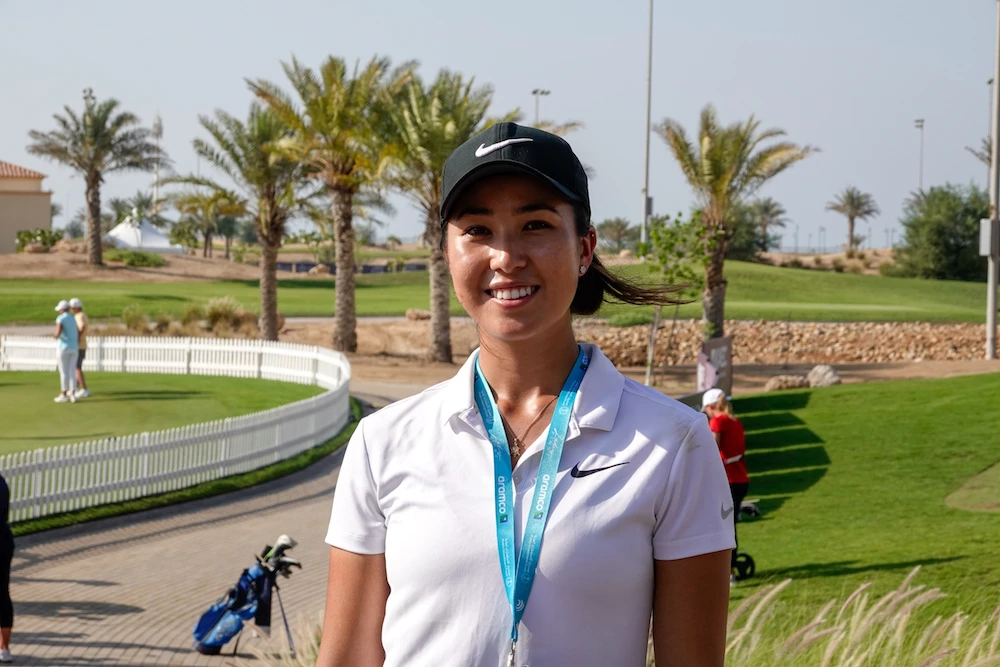 Inci Mehmet during a break in her interview with Arab News at Royal Green Golf & Country Club in King Abdullah Economic City. (AN Photo/Huda Bashatah)