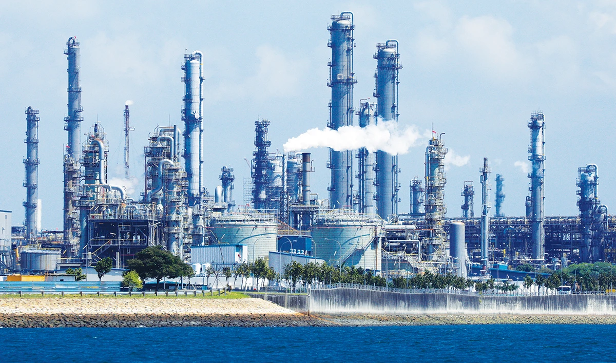 The Pulau Bukom petrochemical complex in Singapore is Shell’s largest wholly owned refinery worldwide. (Reuters)